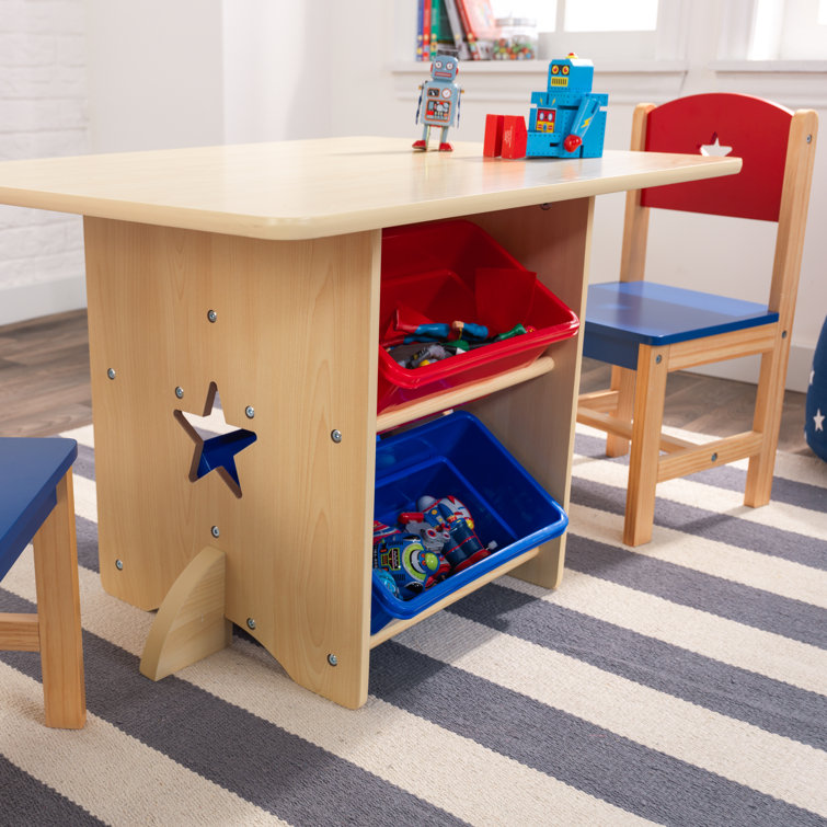 Star Children s 7 Piece Rectangular Chair Set